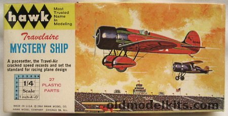 Hawk 1/48 Travelaire Mystery Ship - (Travel-Air), 640-60 plastic model kit